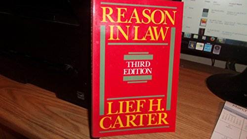 Reason in Law 0673397122 Book Cover