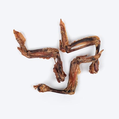 Image of HUFT Natural Chews - Dehydrated Chicken Wings for Dogs - 70 g | Single-Ingredient Dog Treats | No Additives, Antibiotics or Hormones | Grain-Free, No Preservatives | Support Joint Health