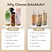 BobaMate® 25 oz Reusable Boba Cup & Tumbler with Lid, Straw, & Handle – Iced Coffee, Smoothie, Iced Matcha Cup – Spill-Proof, Shatter-Resistant, BPA-Free – Boba