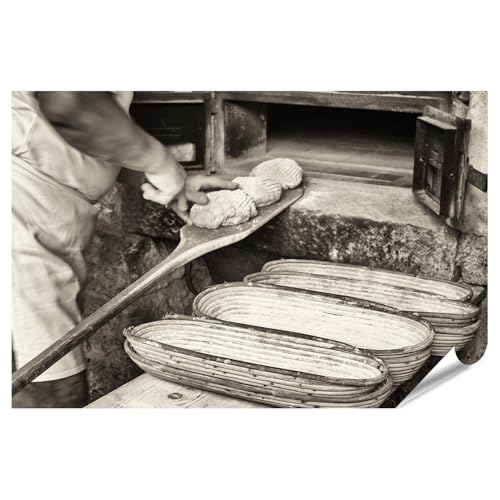 Poster de qualité supérieure sur le pain pour une décoration de cuisine authentique