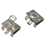 No aplicable: No aplicable METAL DE CONTACTO PILAS COMPATIBLE PARA SEGA GAME GEAR REPUESTO BATERIA CONSOLA