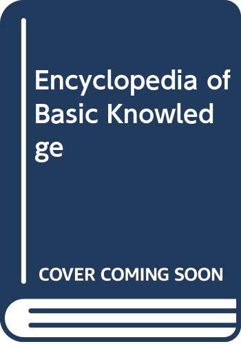 Cover of Ency Basic Knowledge, a dark blue book with white text 'Encyclopedia of Basic Knowledge' and 'COVER COMING SOON'.