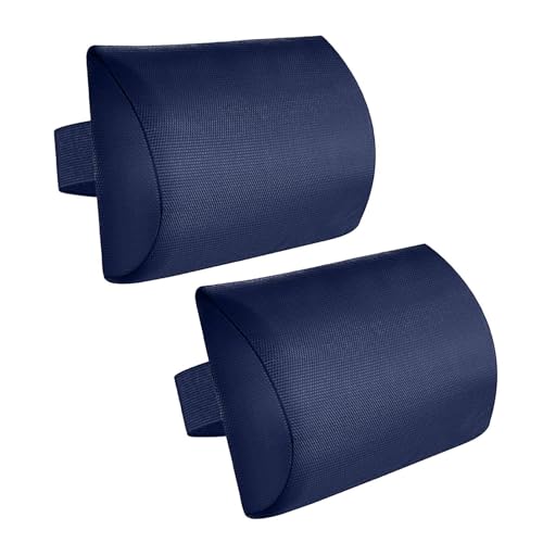Genérico Almohada Reclinable, Almohada para Tumbona De Piscina con Correa Ajustable, Tejido teslins Transpirable, para Cabeza Y Cuello, para Relax Al Aire Libre, 37x17 Cm