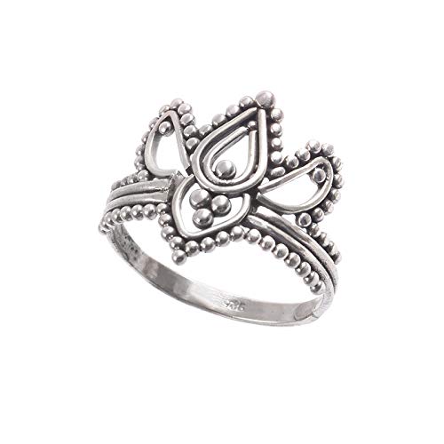 Bague en argent 925 fine et anallergique pour en finir avec les doigts verts