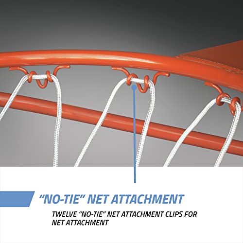 Super Goal Indoor Basketball Hoop - High Strength Basketball Portable Hoops & Goals, Front Mount Outdoor Basketball Goal, Indoor Wall Mount Basketball Hoop With Mounting Hardware & Basketball Net #TOP3