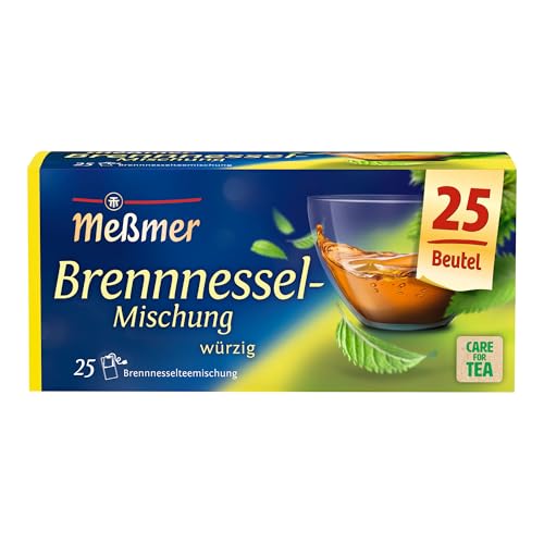 Meßmer Brennnessel-Mischung | 25 | Teebeutel | Vegan | Glutenfrei | Laktosefrei