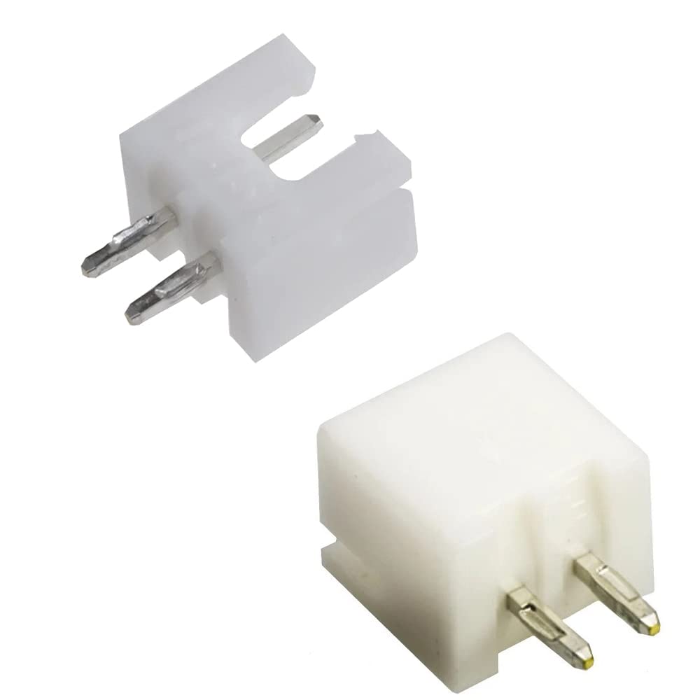 ICSTORE 2 PIN JST-XH Male Pitch 2.54mm, Cable Connectors, Adapter Interface Plug Housing socket header, straight - 90 degree (2 PIN/QTY-20)-image-8