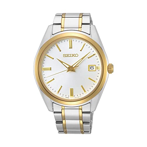 Seiko Reloj Analógico para Hombre de Cuarzo con Correa en Tela 1