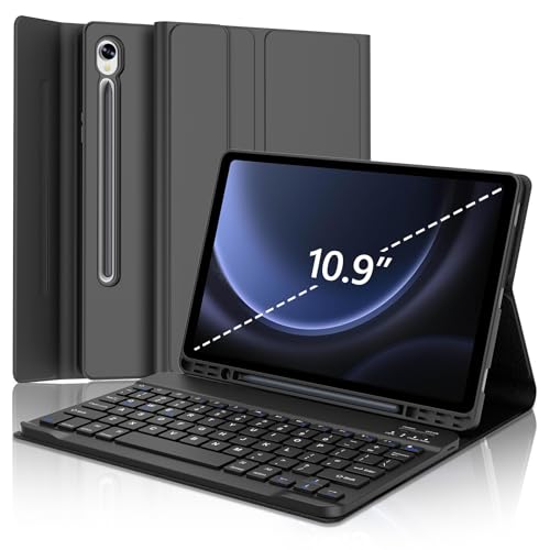 Galaxy Tab S9 FE Case with Keyboard 5G 10.9 Inch...
