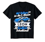 Einschulung jetzt 1. Klasse Jungen Shirt mit Namen