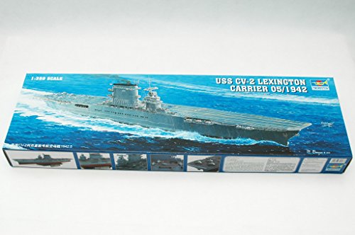 Trumpeter 1/350 US Navy CV-2 Lexington maquette bateau plastique porte-avions militaire