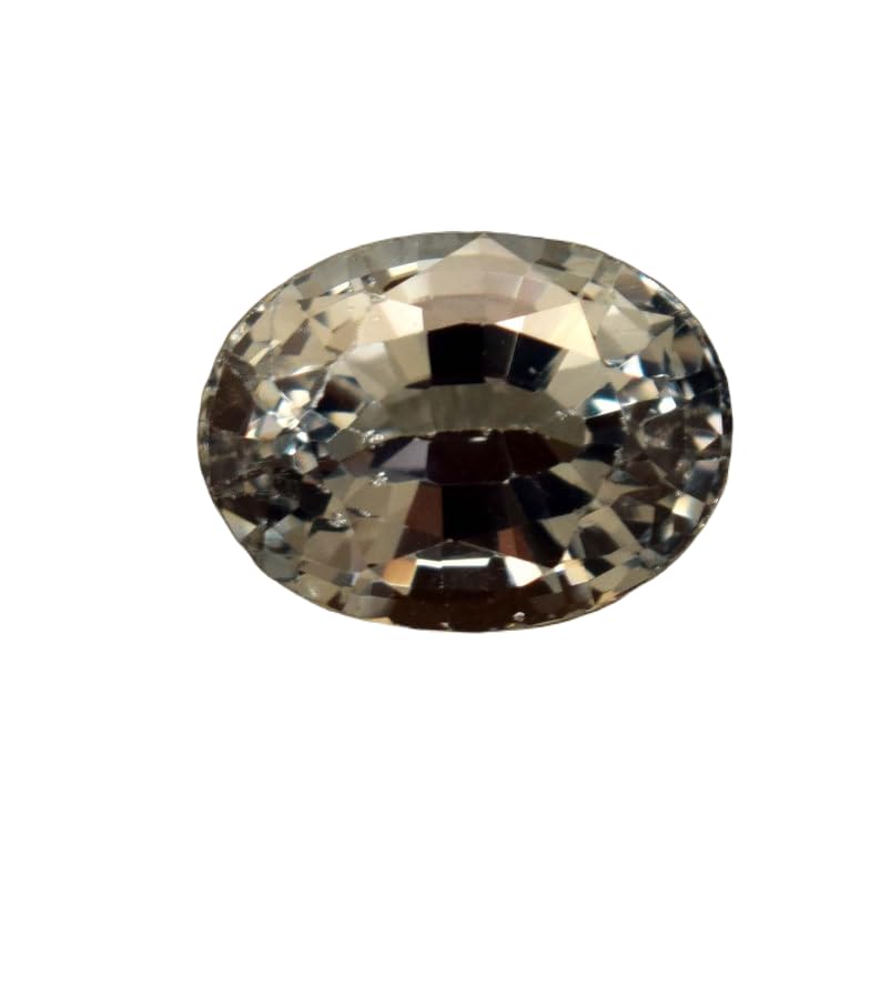 Aigue-marine naturelle ovale facettée de haute qualité pour haute joaillerie