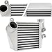 Silver Bolt-On Side Mount Turbo Upgrade Intercooler It For 1999-2004 Vw Golf/Vw Jetta Mk4 1.8t Aluminum Turbo System