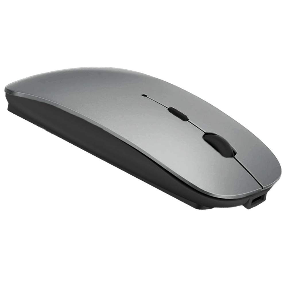 Bluetooth Mouse for MacBook/Laptop/Notebook/pc/iPad/Chromebook, Wireless Mouse forMacBook air/Pro (Grey)