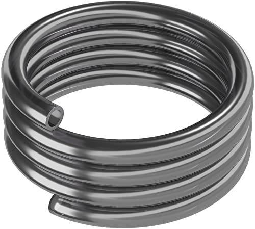 ARKA PVC-Schlauch - 16/22 mm, 3 m, Grau - Hochwertiger Flexschlauch für Aquariuminstallationen, ideal für Wasser- und Luftschlauchanwendungen