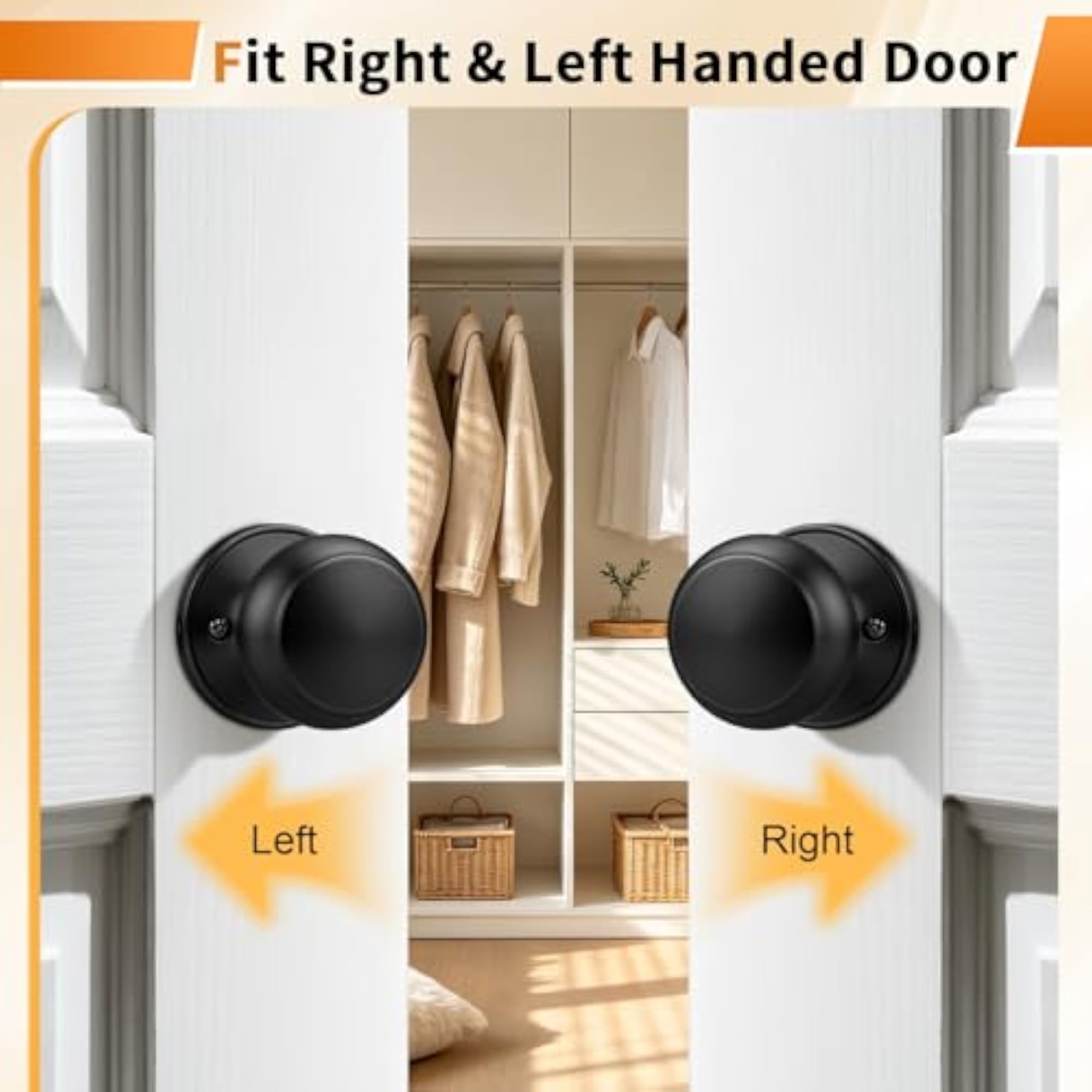 Flat Ball Single Dummy Door Knobs