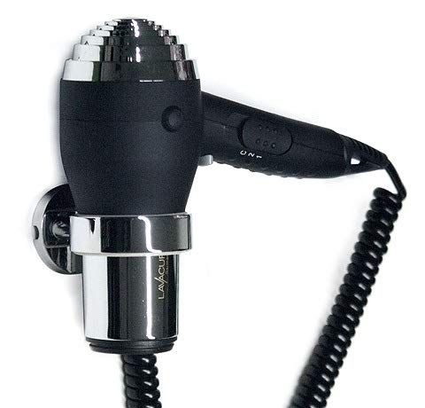 LAVACUR® Hotelfön Fön mit Wandhalterung - Hotelföhn - Föhn,...