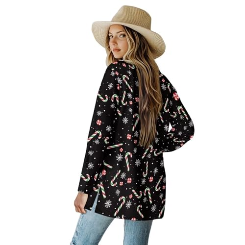 Image of Cardigan for Women Long Sweater Open Front Sweaters Fashion Lightweight Cardigans with Pockets