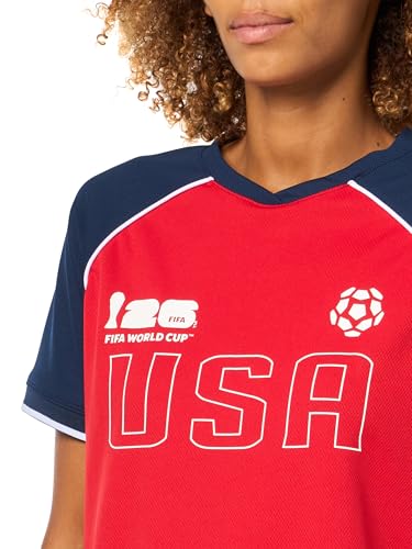 Image of Outerstuff FIFA World Cup 2026 Women's Soccer Raglan Sleeve Top