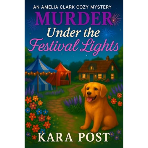 Murder Under the Festival Lights Audiolibro Por Kara Post arte de portada