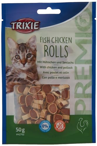 Trixie Premio Rolls, Pollo/Merluza, 50 g