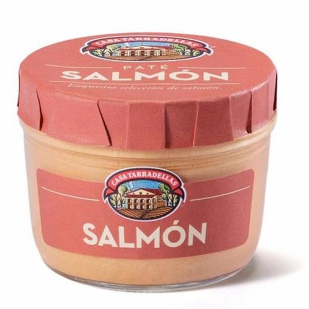 (PACK 6 und: DE 125 gr.) PATES CASA TARRADELLAS VARIOS SABORES (SALMON)