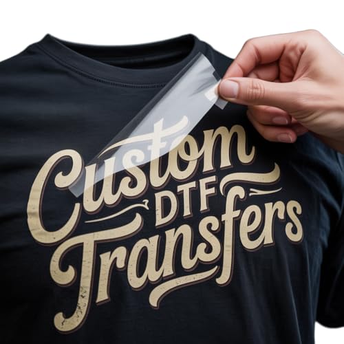 DTF Print, Full Color T-Shirt Heat Transfer, Full Color DTF, Press...