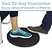 Vive 360° Pivot Disc - Patient Transfer Device for Elderly & Disabled - Swivel Turning Board 360 Degree Rotation - Handicap Senior & Stroke Disability Aid - Rotating Lazy Susan Turning Assist Pad