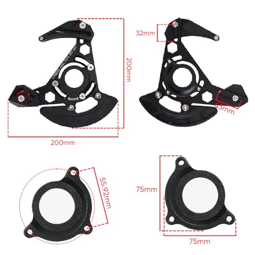 Guide de chaîne ISCG-05 solution contre les déraillements VTT