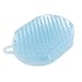 Ruilogod Bathroom Rectangle Shaped Body Massage Brush Bath Scrub Cleaning Blue (id: 47f 55d 1c1 3c8 930