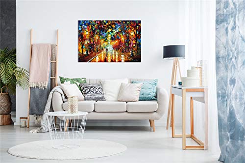 Farewell to Anger by Leonid Afremov Canvas Wall Art Picture Print for Home Decor (24x16)