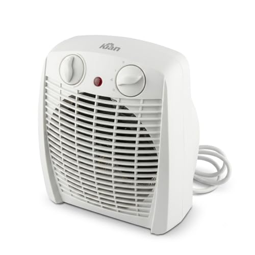 Aquecedor elétrico Kian AQ-100 1800W 2 níveis branco 220V
