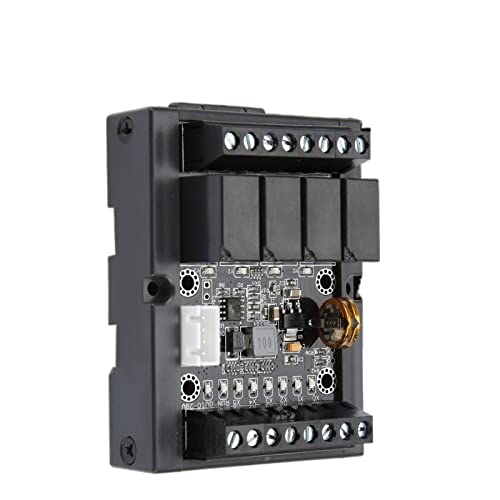Módulo de retardo de relé FX1N-10MR con placa de control plc y carcasa para automatización 5