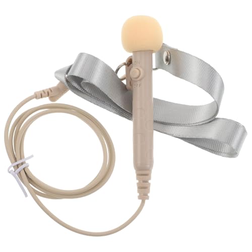 minkissy Micrófono de Mano con Cable y Cancelación de Ruido Micrófono Amplificador con Interruptor y Cuerda para Profesores Presentaciones Guías Turísticos y Aulas de Alta Sensibilidad