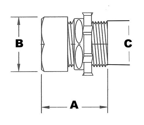 Morris Products 14928 EMT Compression Connector, Insulated Throat, Zinc Die Cast, 3-1/2