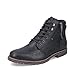 Produktbild Rieker Herren Schnürstiefeletten 13742, Männer Stiefeletten,halbstiefel,kurzstiefel,uebergangsschuhe,uebergangsstiefel,schwarz (00),43 EU / 9 UK