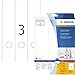 Produktbild HERMA Ordneretikett 5135 lang/breit selbstklebend weiss 75 St./Pack.