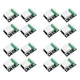 Pohmndz 16個 RJ45 イーサネット メス ソ
