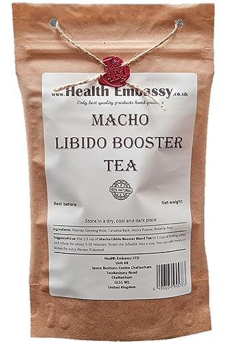 Health Embassy Macho Libido Booster Tea 75g | Enhance Men's 