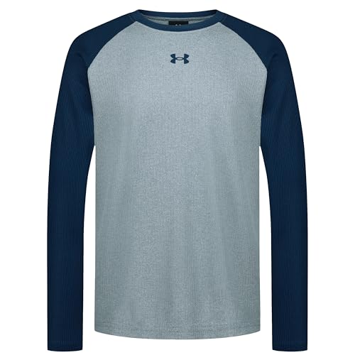 Image of Under Armour Boys Long Sleeve Thermal Knit Shirt, Outdoor Collection