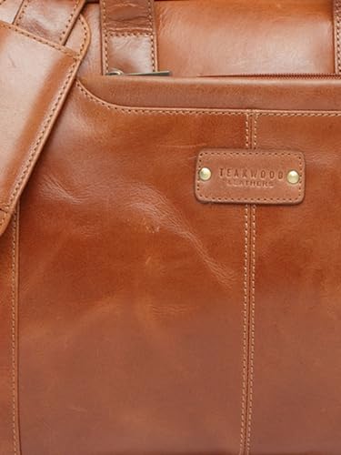 Image of TEAKWOOD LEATHERS Messenger Bag for Men | Laptop Compartment Office Bag | Crossbody Messengers | Office Laptop Bag | Multicolor