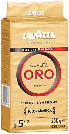 LAVAZZA QUALITA ORO ARABICA GROUND COFFEE, 250GMS(VACUUM PACK)