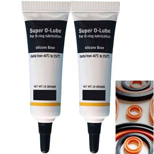2pcs Silicone Grease for O-Rings Silicone Grease Plumbing Lubricant Plumbers Grease Waterproof Silicone Faucet Lubricant Plumbers Silicone Grease Silicone O-Ring Lubricant Plumbers Valve Grease