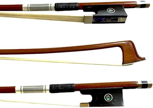 Arco Violino 4/4 Octogonal Balanceado Crina Mongólia Genuína Prem...