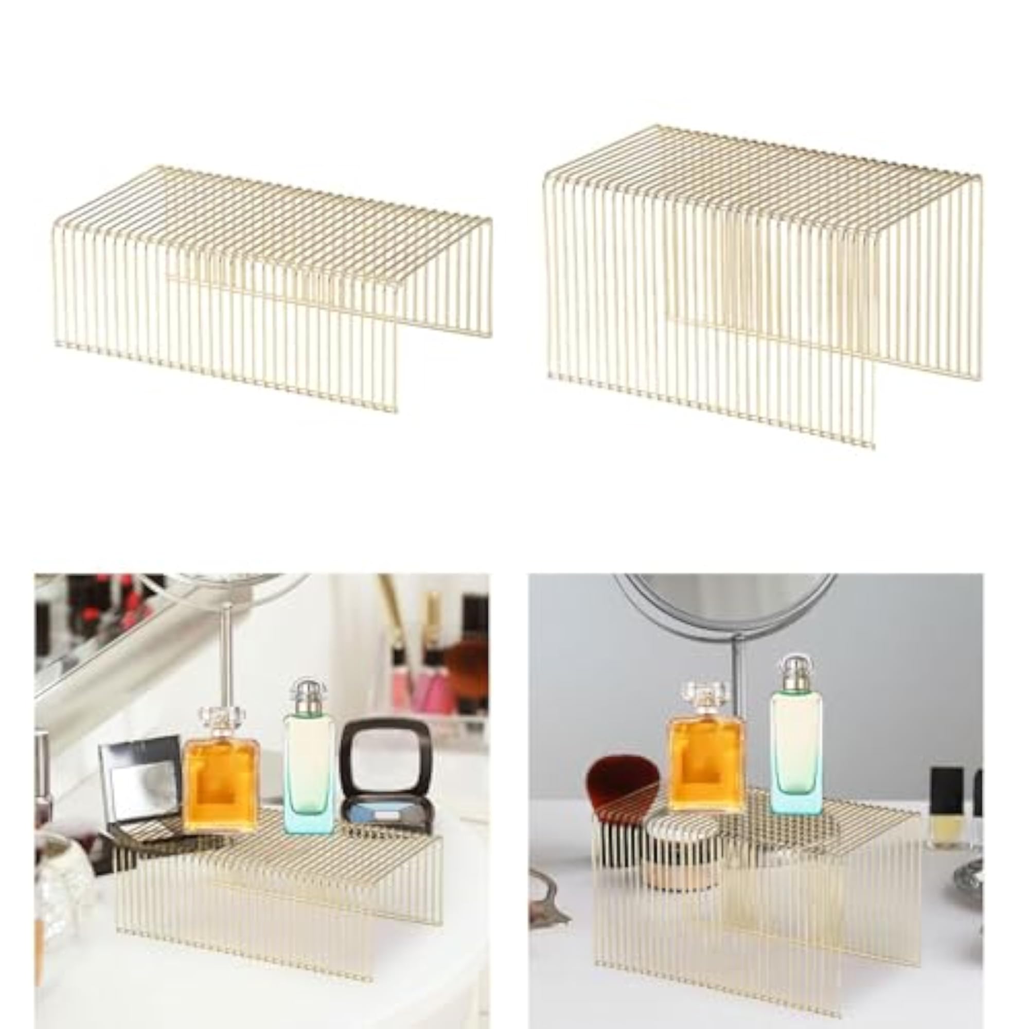 Perfume Organizer Rack for Dresser, Elegant Storage