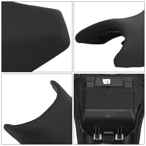 Selle conducteur moto noire pour 500 2024-2025 remplacement 53066-0896-MA - 6