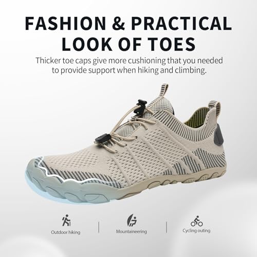 Barefoot Shoes Mens Women Water Shoes Trail Running Beach Water Trainers for Gym Swim Snorkeling Surfing - Image 6