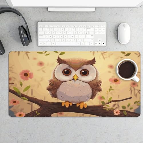 Protector de Escritorio Cute Owl Grande Impermeable miniatura 5