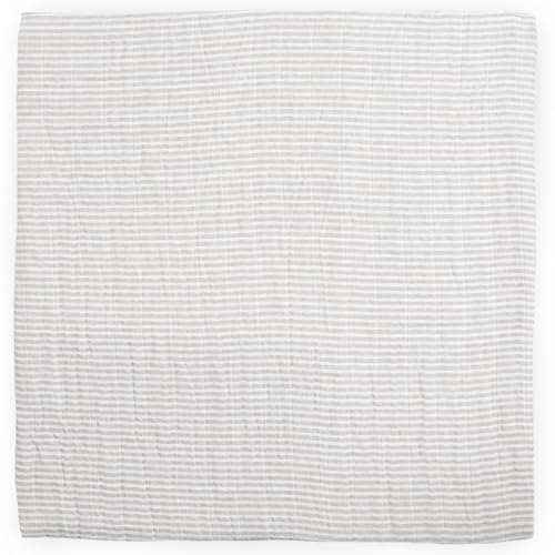 Image of Little Unicorn 100% Certified Natural Organic Cotton Muslin Swaddle Blanket 2 Pack | Giftable Set of 2 swaddles (Sage Suns)