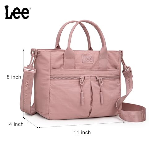 Image of Lee Small Crossbody Bag for Women Nylon Tote Bag with Multiple Pockets